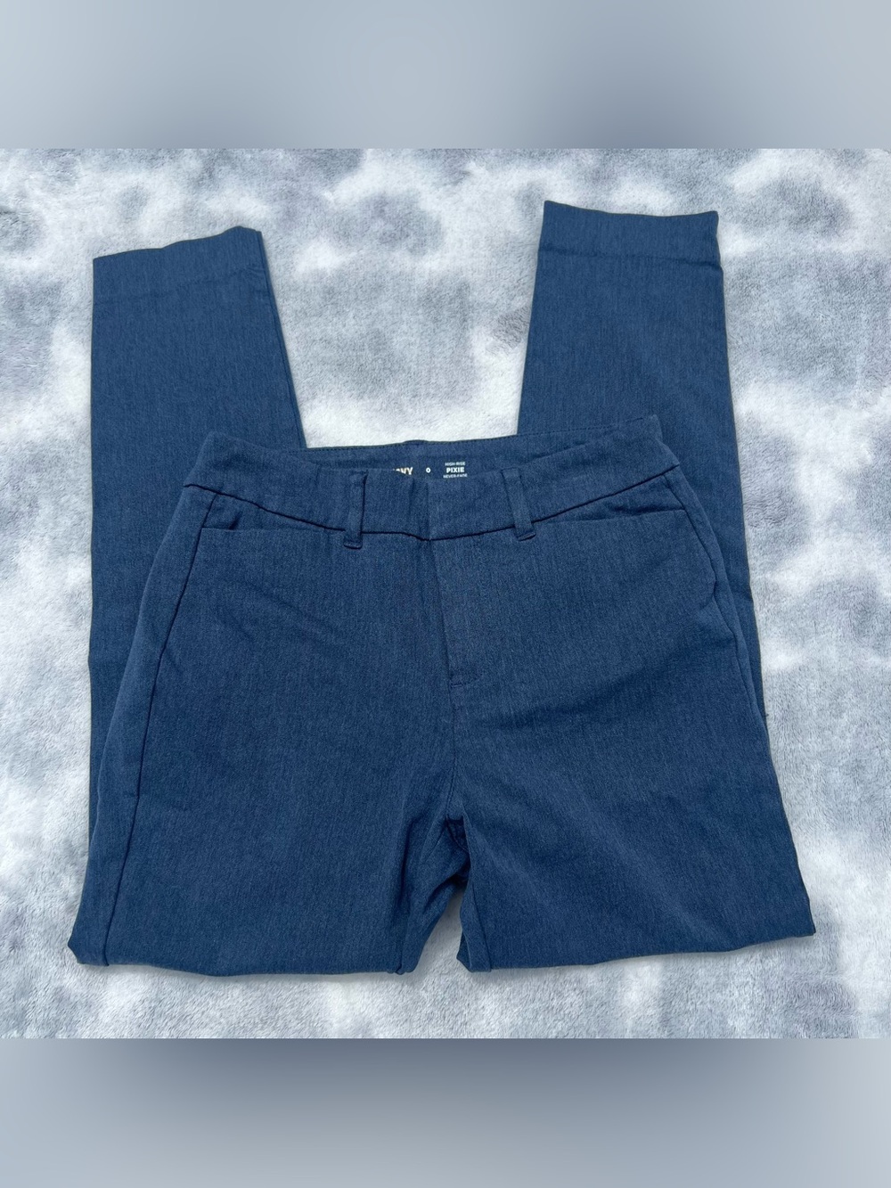 Blue Old Navy High-Rise Pixie Pants
